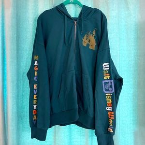 Brand New/Never Worn Walt Disney World Zip Hoodie for Women Size 2X